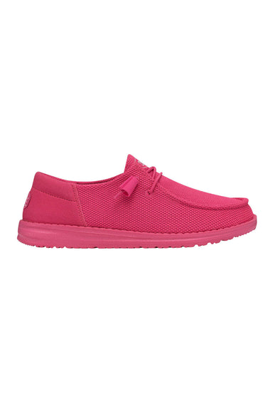 HEYDUDE Women’s Wendy Funk Mono Shoes in Electric Pink