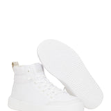 HEYDUDE Women’s Cody Hi Canvas Sneakers in White
