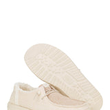 HEYDUDE Women’s Wendy Brushed Cozy Shoes in Ivory