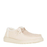 HEYDUDE Women’s Wendy Brushed Cozy Shoes in Ivory