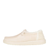 HEYDUDE Women’s Wendy Brushed Cozy Shoes in Ivory