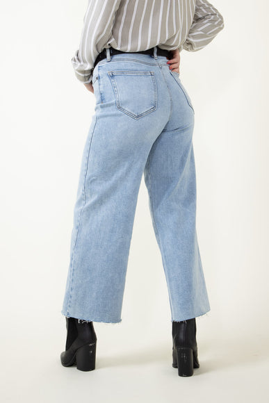 Hidden Nori High Rise Wide Leg Cropped Jeans for Women