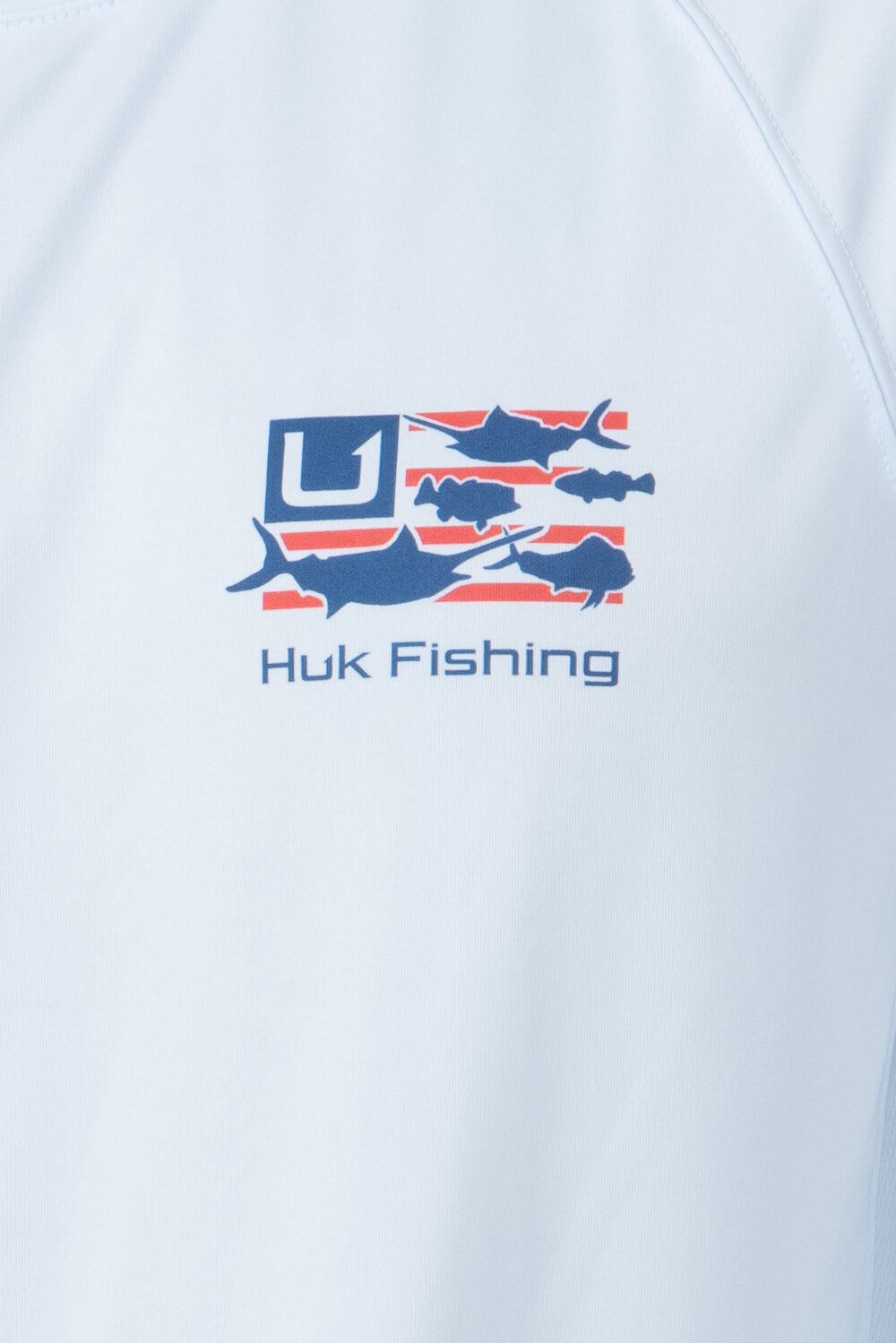 Huk Fishing Pursuit Trophy Flag Long-Sleeve T-Shirt for Men in