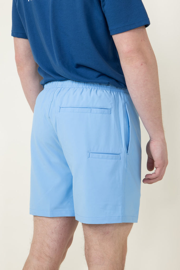 Huk Fishing Pursuit 5.5” Volley Shorts for Men in Blue | H2000184 