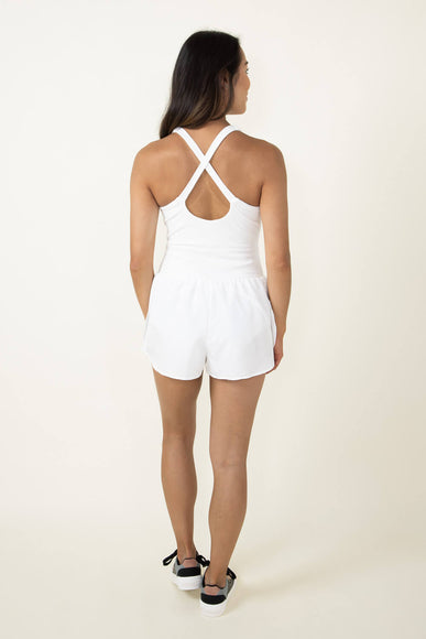 Illa Illa Activewear Runsie Romper for Women in White