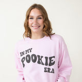 In My Pookie Era Oversized Graphic Sweatshirt for Women in Pink