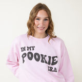 In My Pookie Era Oversized Graphic Sweatshirt for Women in Pink