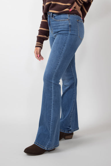 Judy Blue High Rise Classic Flare Jeans for Women