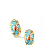 Kendra Scott Ellie Stud Earrings in Gold Multi