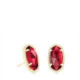 Kendra Scott Ellie Stud Earrings in Clear Berry