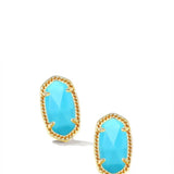 Kendra Scott Ellie Stud Earrings in Turquoise 