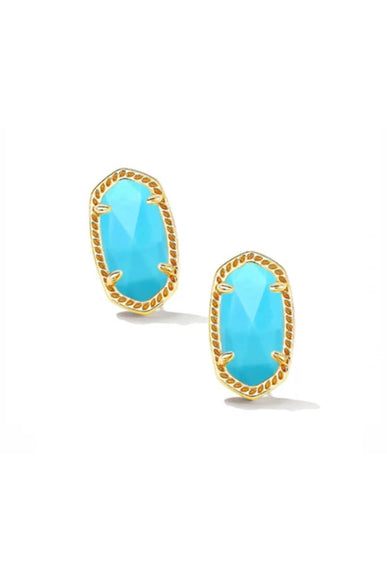 Kendra Scott Ellie Stud Earrings in Turquoise 