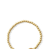 Kendra Scott Football Stretch Bracelet in Goldstone