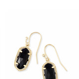 Kendra Scott Lee Drop Earrings in Black