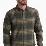 Kuhl Fugitive Flannel Shirt for Men in Smokey Sage