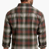 Kuhl Law Flannel Shirt for Men in Olive Copper