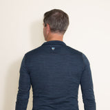 Kuhl Alloy 1/4 Zip Sweater for Men in Blue