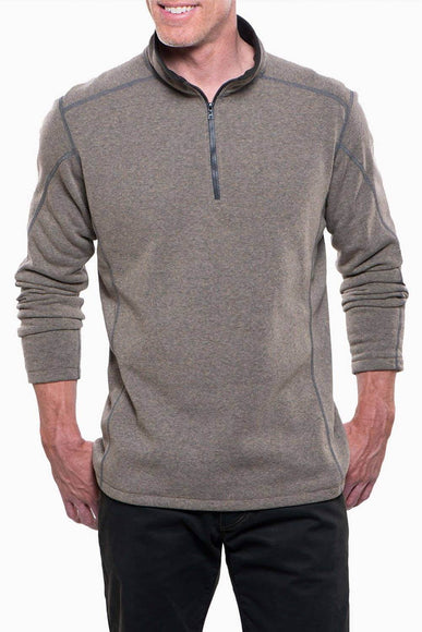 Kuhl Revel 1/4 Zip for Men in Oatmeal