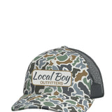 Local Boy Outfitters Local Insignia Trucker Hat for Men in Localflage