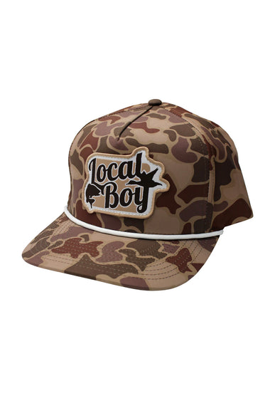 Local Boy Outfitters Open Season Rope Hat for Men in Camo