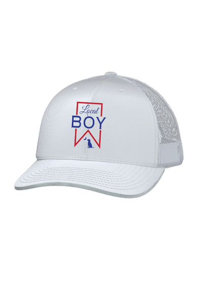 Local Boy Outfitters Ultra Local Trucker Hat for Men in White