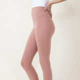 Love Tree Contour Leggings for Women in Rosewood