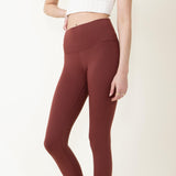 Love Tree Contour Leggings for Women in Beetroot