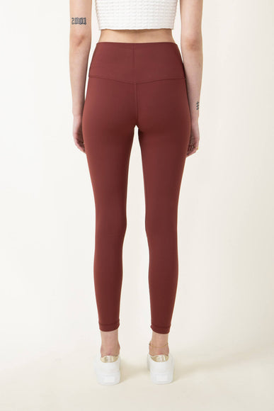 Love Tree Contour Leggings for Women in Beetroot