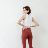 Love Tree Contour Leggings for Women in Beetroot