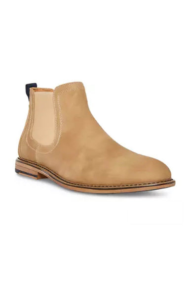 Steve Madden Greene Suede Chelsea Boots for Men in Taupe
