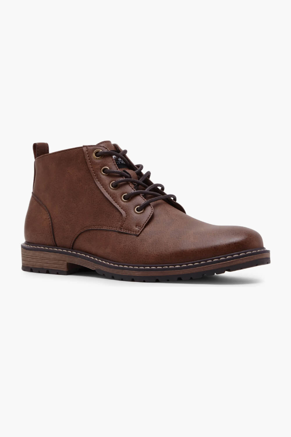 Steve Madden Trenton Lace Up Boots for Men in Brown TRENTON BROWN Glik s