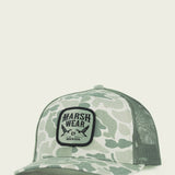 Marsh Wear Daffy Hat for Men in Stone Mallard Camo