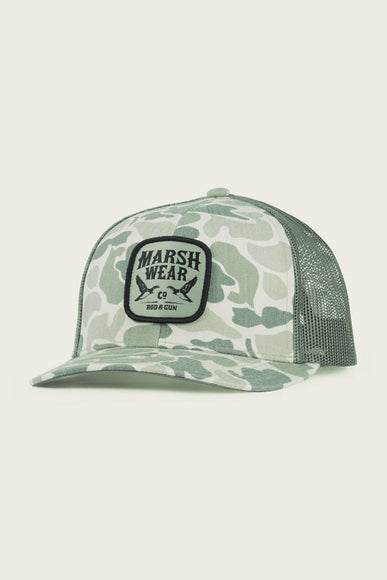 Marsh Wear Daffy Hat for Men in Stone Mallard Camo