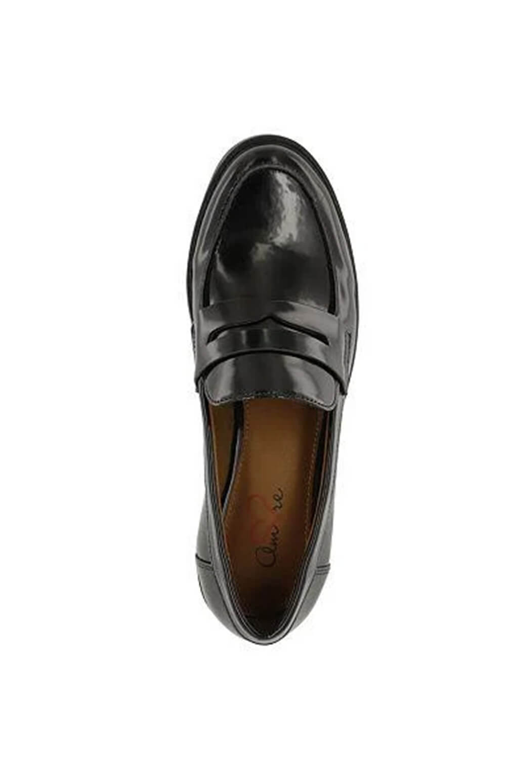 MIA Shoes Hali Loafers for Women in Black | GSA1384501-BLACK – Glik's