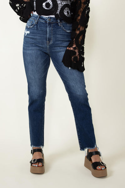 NWT GRLFRND Addison shops Straight-Leg Jeans in Beginners Luck