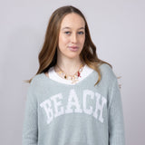 Miracle Beach Lightweight Sweater for Women in Sage