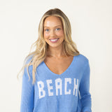 Miracle Beach Sweater for Women in Blue 