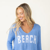 Miracle Beach Sweater for Women in Blue 