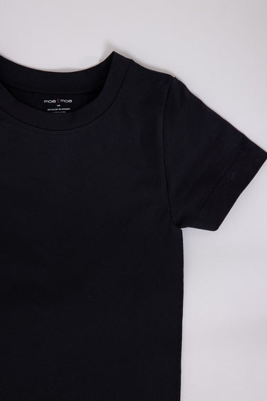 Moa Moa Seamless Shirt for Girls in Black