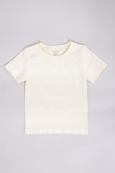 Moa Moa Seamless Shirt for Girls in White