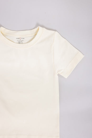 Moa Moa Seamless Shirt for Girls in White