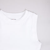 Moa Moa Seamless Tank Top for Girls in White