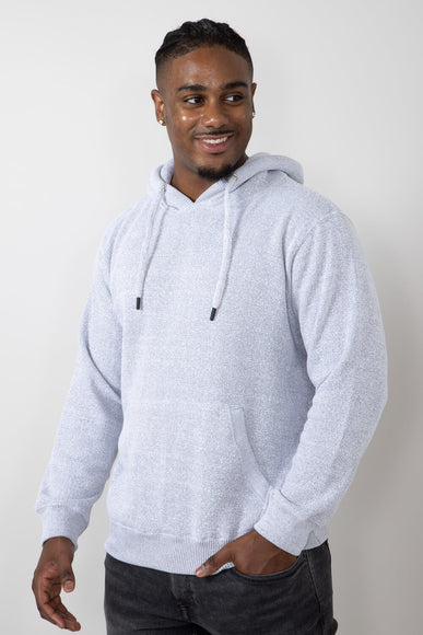 Original Paperbacks Mateo Soft Knit Hoodie for Men in Grey