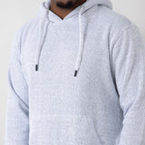 Original Paperbacks Mateo Soft Knit Hoodie for Men in Grey