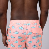 Party Pants Moby 2.0 Party Shorts for Men in Pink