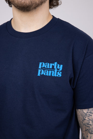 Party Pants Reelin’ T-Shirt for Men in Navy