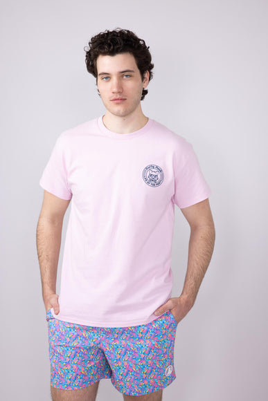 Party Pants Sippin’ T-Shirt for Men in Pink