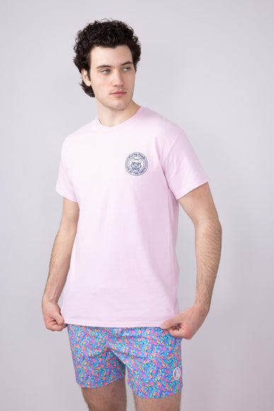 Party Pants Sippin’ T-Shirt for Men in Pink