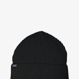 Patagonia Fisherman’s Rolled Beanie for Men in Black