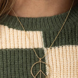 Peace Sign Necklace